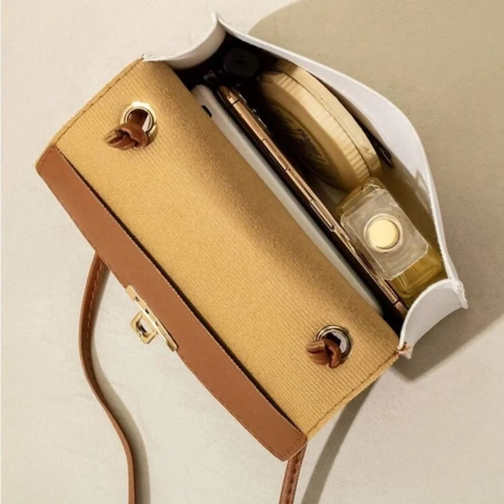 ⚠️Clearance Mini Two Tone Flap Square Bag - Picture 4 of 5